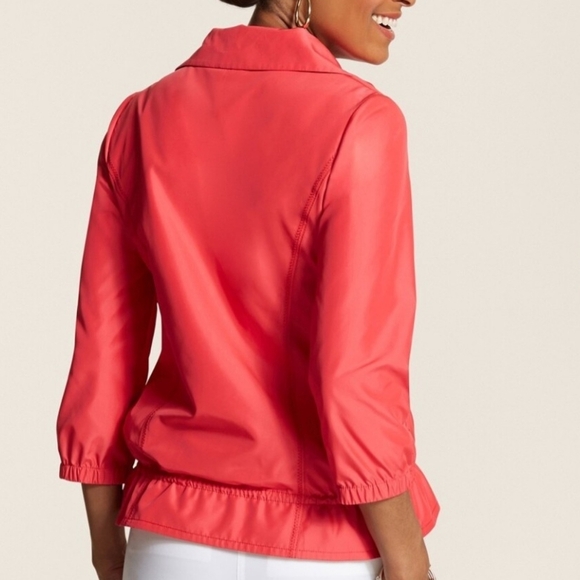 NEW Zenergy Chicos Jacket Lightweight Wind breaker Gelato Pink Barbiecore Spring - Picture 7 of 14